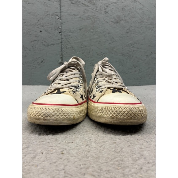 Converse Chuck Taylor All Star Low Top Sneakers Men's 9 Star Print Canvas Shoes - Picture 9 of 16